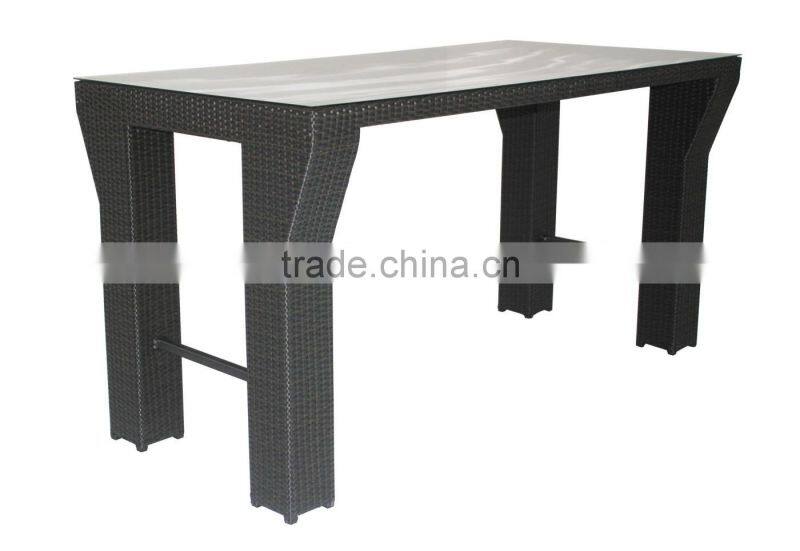 Outdoor furniture rattan bar set T149