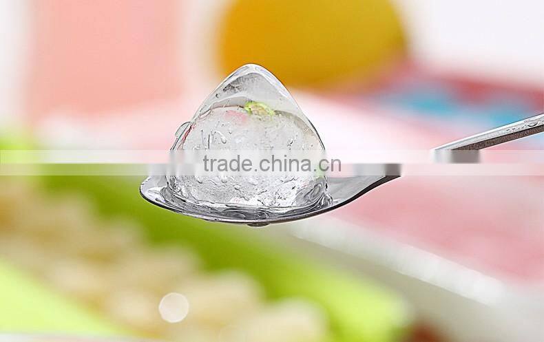 SGS Plastic ice cream mold and ice heart ball maker mold for wine or juice
