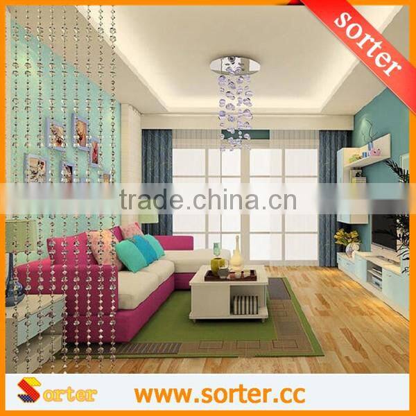 elegant crystal glass bead curtain