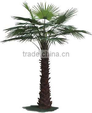 GNW APM039 plastic palm tree trunks made by fiberglass with cheap price in the market