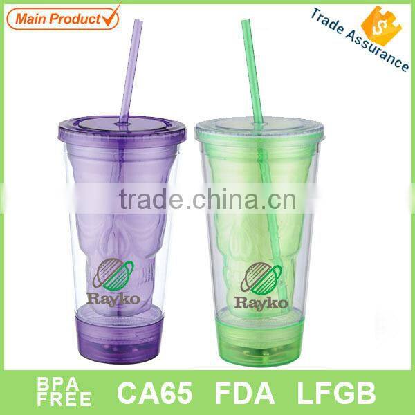 Mugs Drinkware Type and Plastic Material straw cups