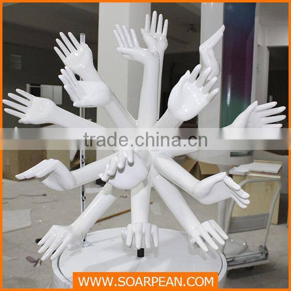 fiberglass mannequin hand for jewelry display