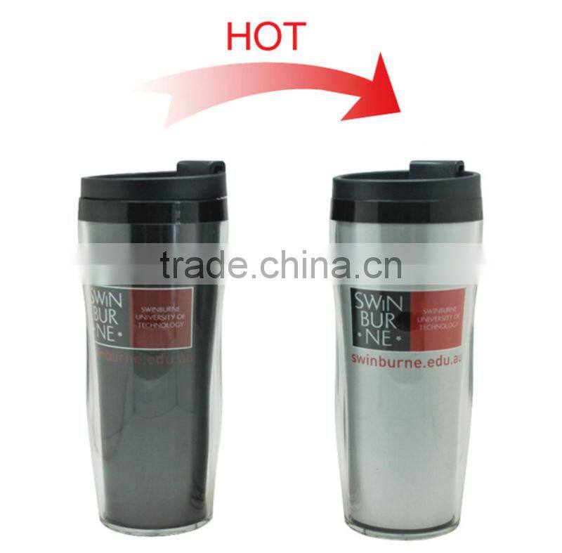 2016 promotional item cold color changing sport bottle hot selling item