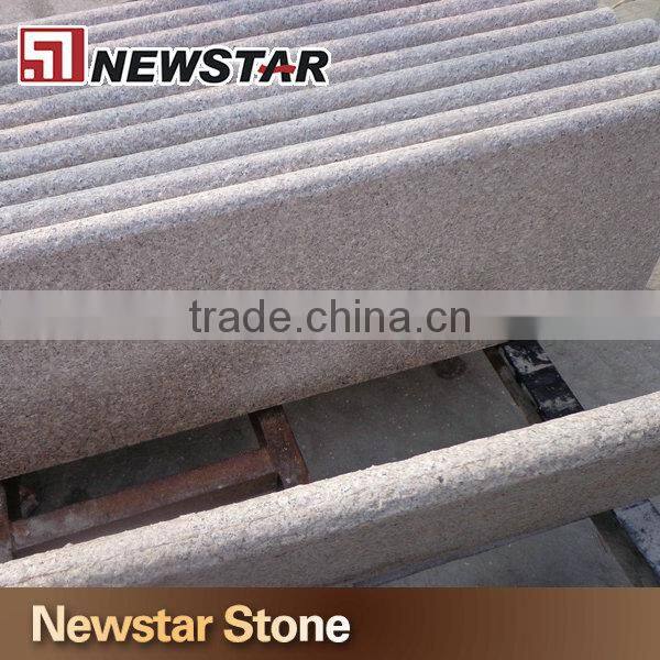 China G681 beige granite exterior stair design