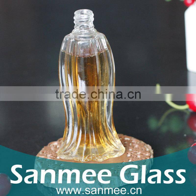 Supplies Miniature Glass Bottles 46ml Transparent Perfume Glass Bottle