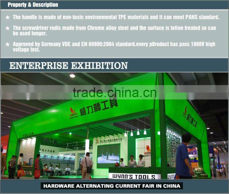 TEFLON ANTI HIGH-VOLTAGE INSULATED ELECTRICIAN SCREWDRIVER