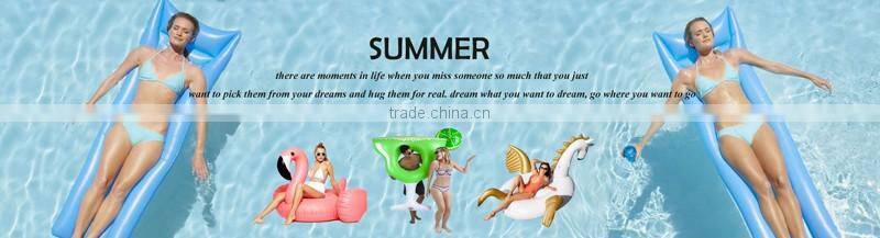 2017 hot selling leasure giant ice cream inflatable pool float outdoor swim ring and raft water game toys for kids and adults