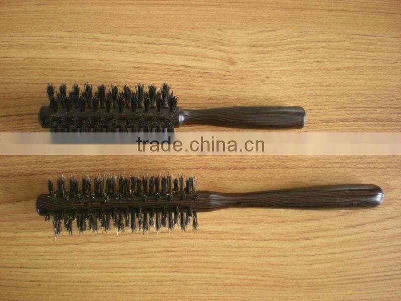 Wooden Rolling Hair Brush