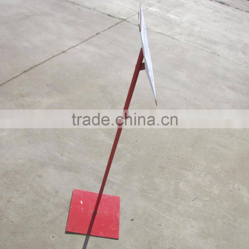 outdoor display rack metal sign board for guide or advertising