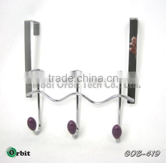 Space saver metal wall hook hanger, wall coat hanger