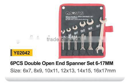 Y02031 8PCS 6-22MM combination spanner set