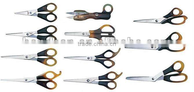 7-3/4" Asymmetric ABS/PP handle stationery scissors SA2108