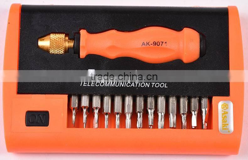 AK-9071 high grade 27pcs computer cell phone repair screwdriver set