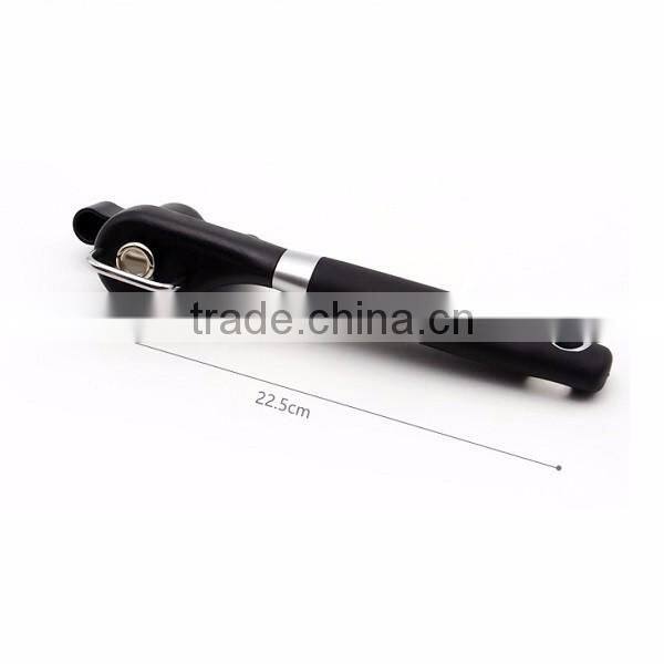 Stainless Steel Manual Can Opener with Soft Grips Handle