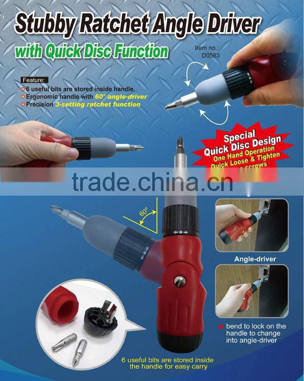 Stubby Ratchet Angle Driver