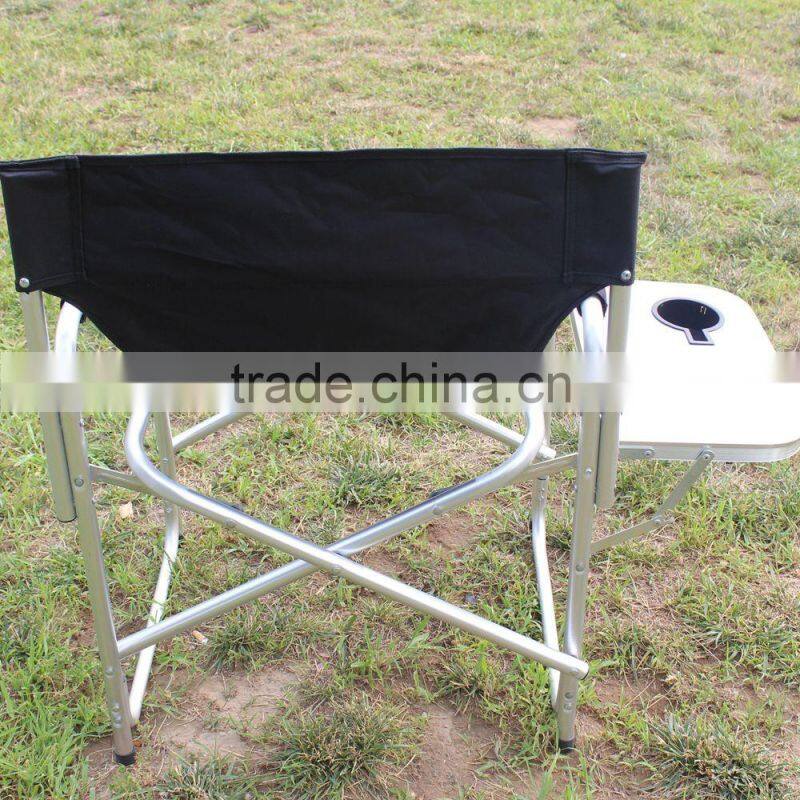 Black color folding canvas director chairs replacement canvas for sale