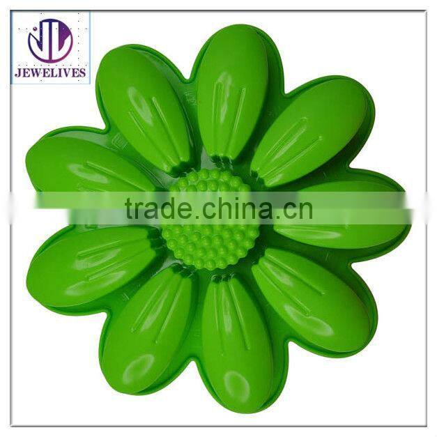 Manufacturer food grade fancy silicone flowerpot cake mould