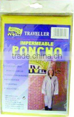 Raincoat with sleeve