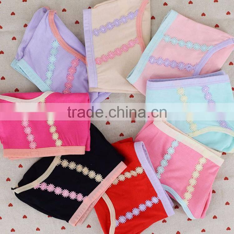 Kids moisture wicking girls wearing underwear