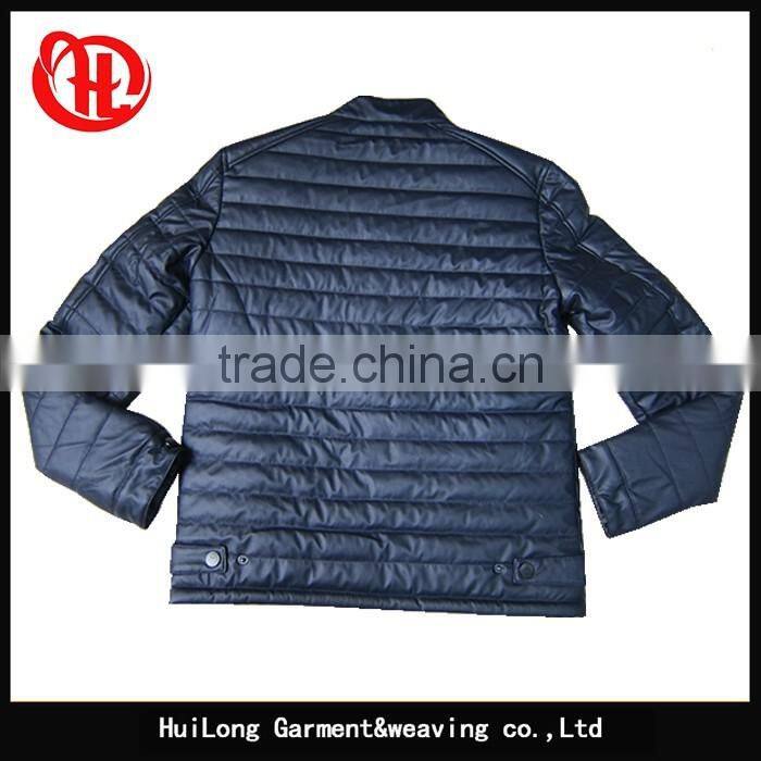 outwears top quality man jackets men's 210T PU jacket