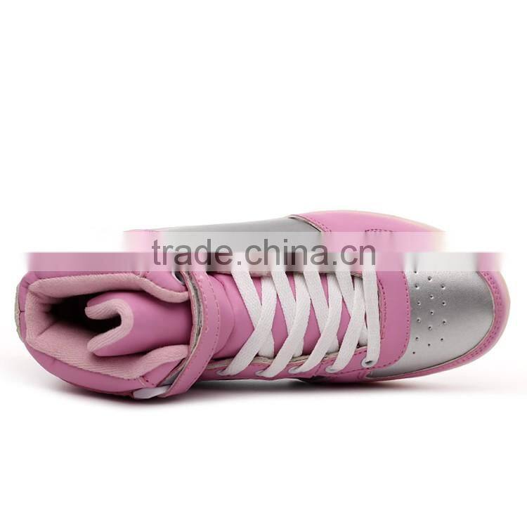 HFR-TS282 wholesale New camouflage cowboy rubber rain boots led shoes