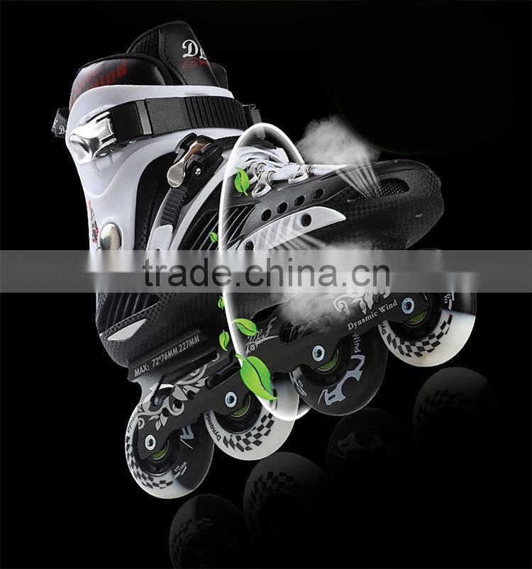 professional single row quad roller skates inline for adults couple 2017