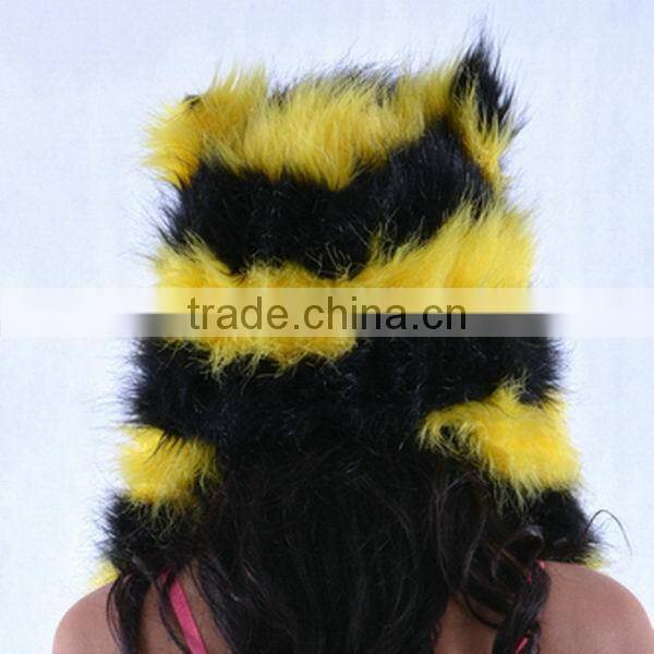 Popular stylish professional manufactuer wool Nepal animal hood hats