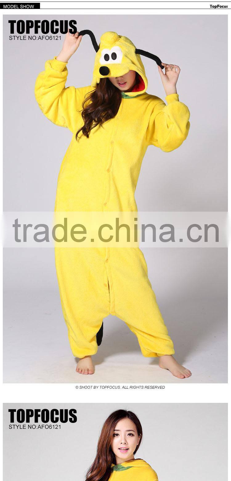 Fleece Halloween Cosplay Japanese Pajamas Costume Adult Jumpsuit