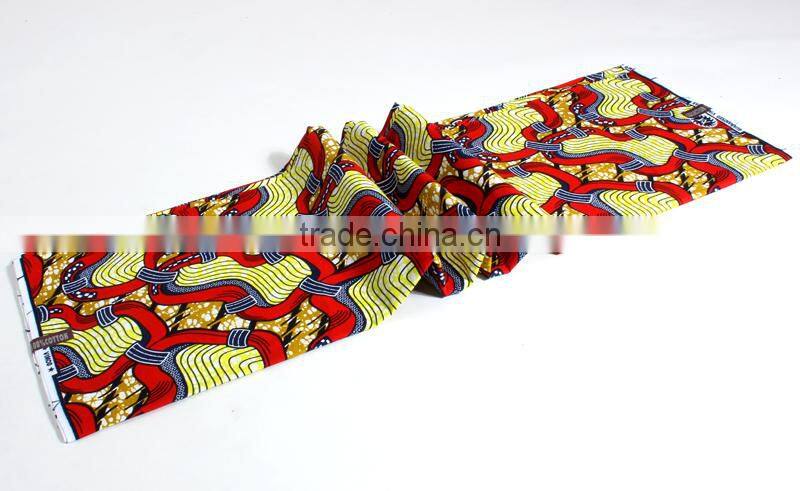 New Nigerian Wax Printed Ankara Fabrics African Wax Lace 2017