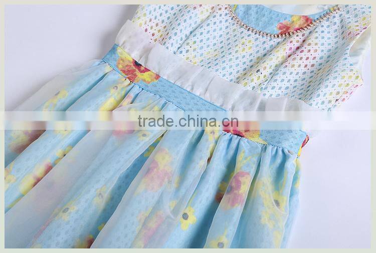 2015 HOYUGO spring new Organza soft fabric slim dress
