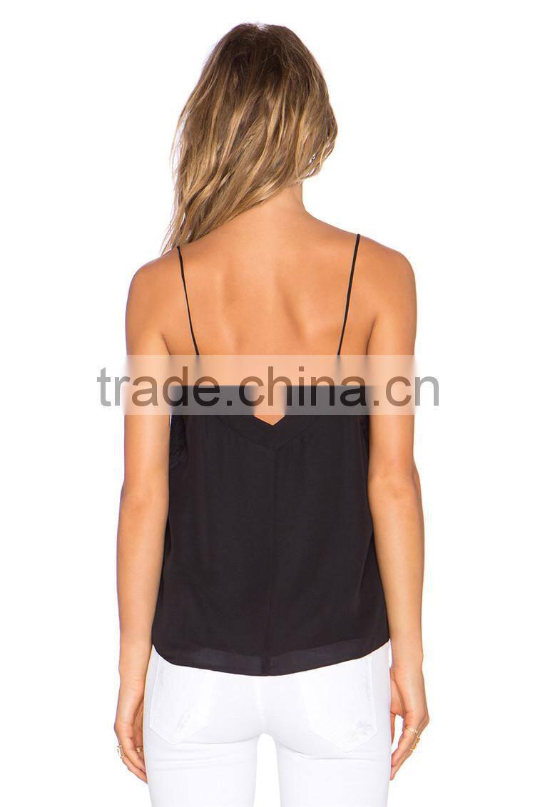 Trendy tank top summer singlet wholesale plain loose tank top