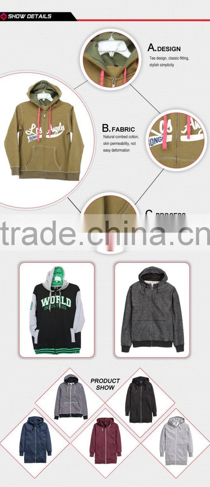 Customized Cotton Fleece Hoodies/ Sweatshirts/ Hooded Sweater