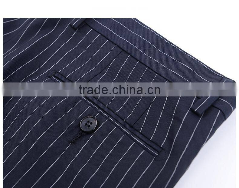 Custom Design New Style Men Suit And Low Price Stripped Arrow Lapel 2 Button Formal Suits