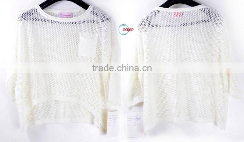 viscose rayon fashion sweater designed for young lady