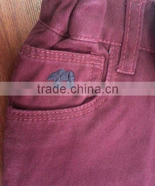 The latest boys jeans in purplish red G13
