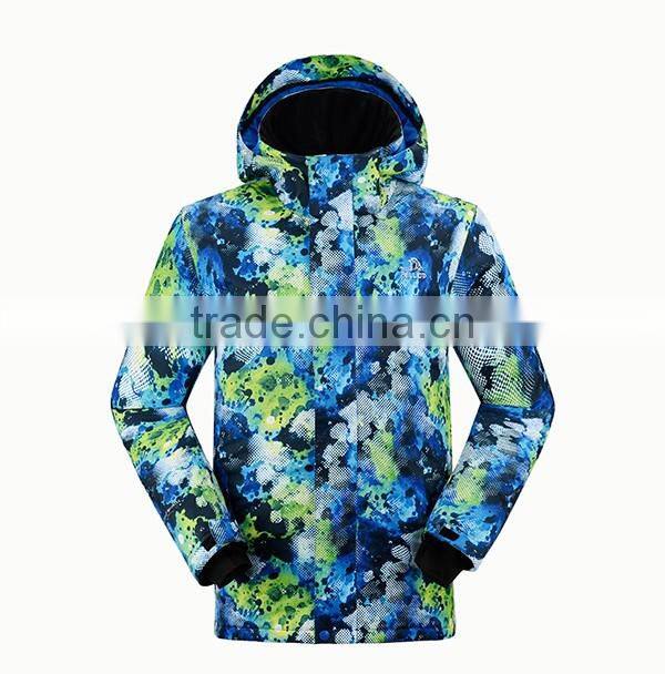 2017 winter waterproof mountaining men snow ski jacket