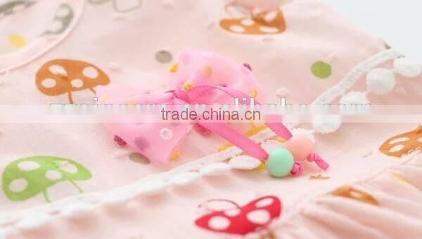 wholesale lovely Princess girl dress spring autumn latest bowknot designs 2016 baby dress new