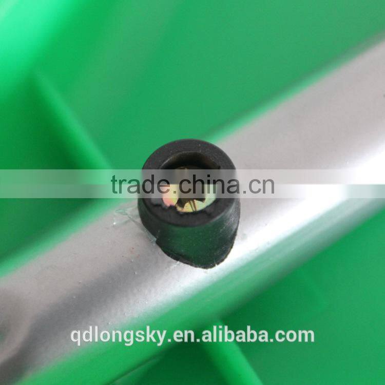 LS-4010 Cheap colorful small plastic square stacking stools with metal legs portable wholesale