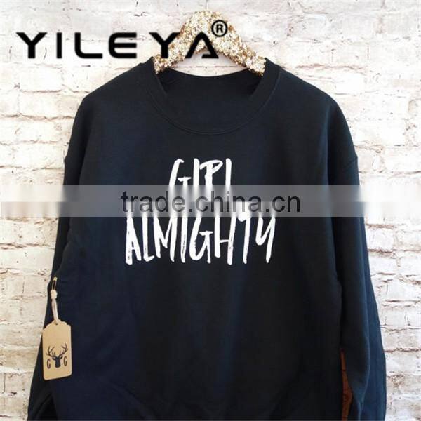 New fashion ladies casual sport gym shirt Autumn Embossed Printing shirt for women