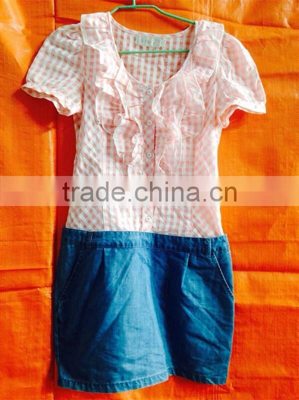 2016 used fashion and clean cotton dress for sale