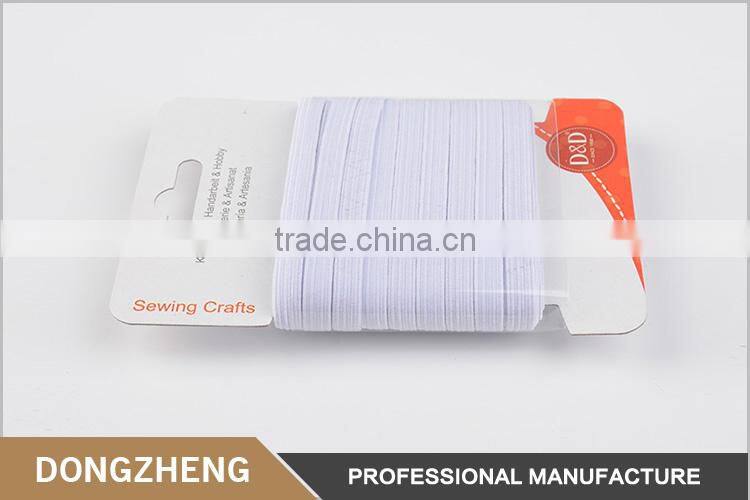 High quality wholesale household woven flat braided elastic bands for sewing