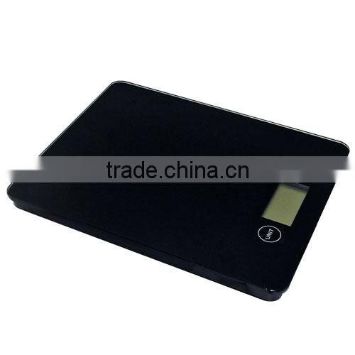 Touch Screen High Precision 5kg/1g Food Digital Kitchen Scale/Timing tray coffee balance