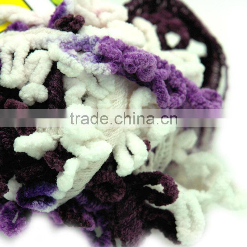 80% acrylic 20% wool yarn