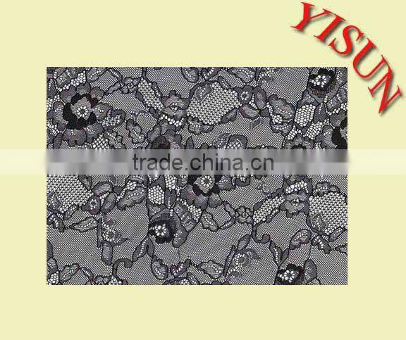 High Quality Jacquard swiss voile lace fabric