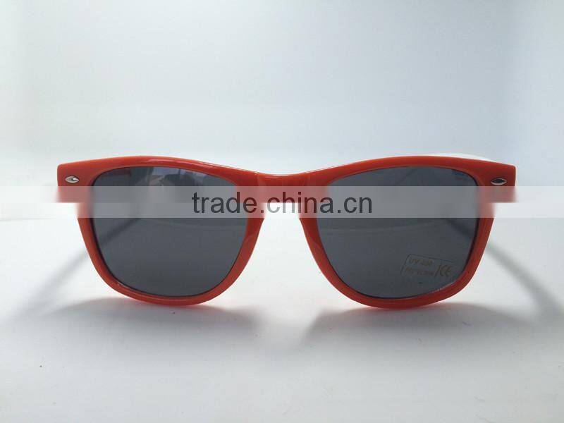 Factory direct OEM promotional plastic UV400 sunglasses colorful