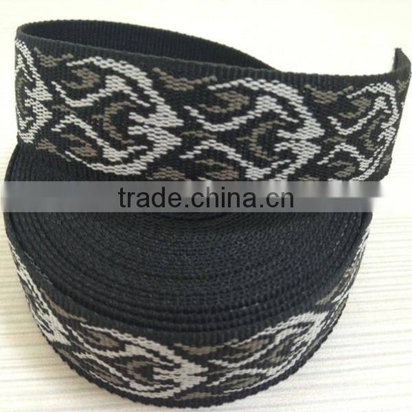 100% polyester jacquard tape with customized brand name