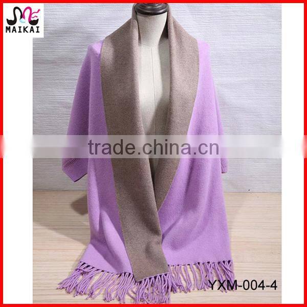 Elegant women's winter fashion jacquard scarf shawl