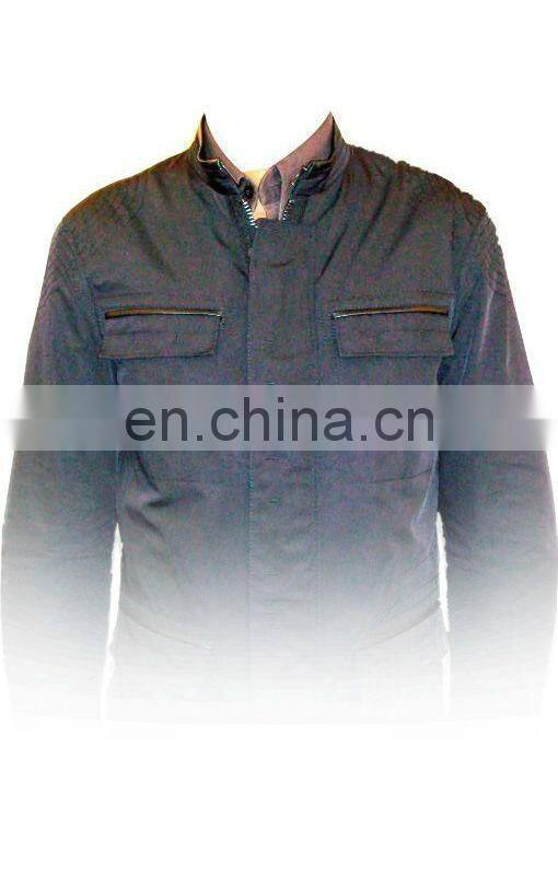 mens poly nylon oxford jacket