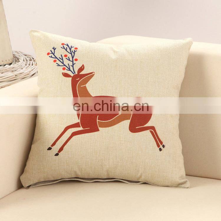 Deer Theme Pillow Car Cushion Cover Wholesale
