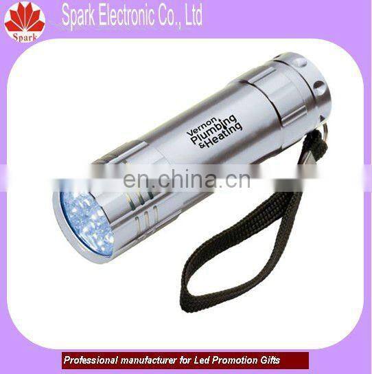 green led flashlight with 5 leds